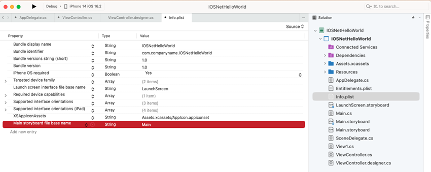 Create Apps for iOS with .NET 7